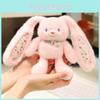Ear Trend Pull Bunny Plush Toy Stretchable Ears Decorative Keyring Festival Gift