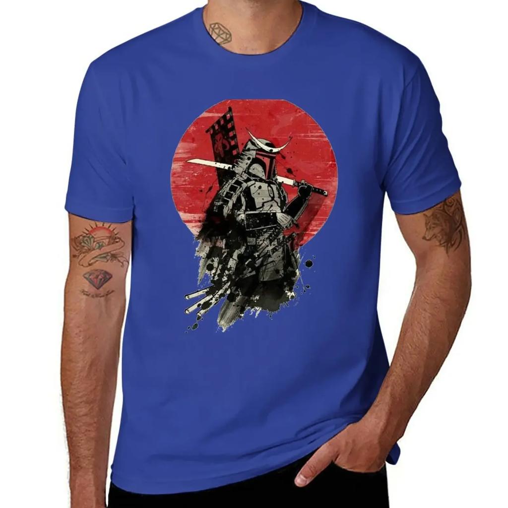Mando Samurai T-Shirt summer tops Blouse tshirts for men