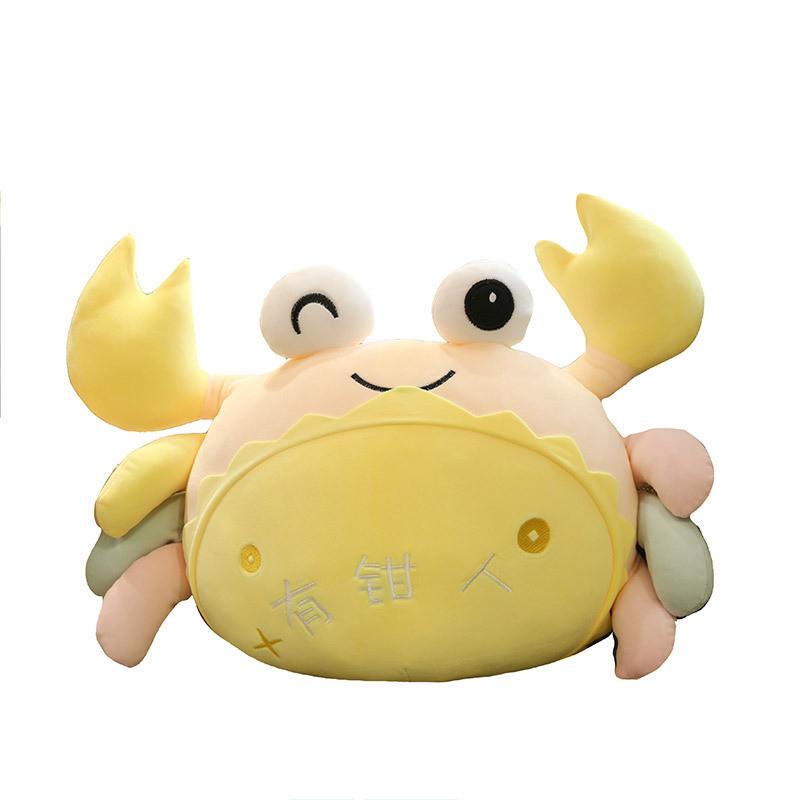 Crab Plush Simulation Toy Cute Cartoon Funny Cushion Accompany The Sleep Doll