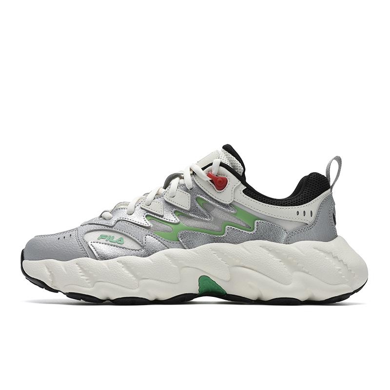 Fila Fern 2 Fashion Универсальные Простые Спортивные Повседневные Удобные Текстурированные Вставки Тренировочные Легкие Сетчатые Мужские Кроссовки F12M531101FGS