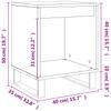 Nightstands (2 pcs) Brown Oak Effect 40 x 35 x 50 cm Particleboard