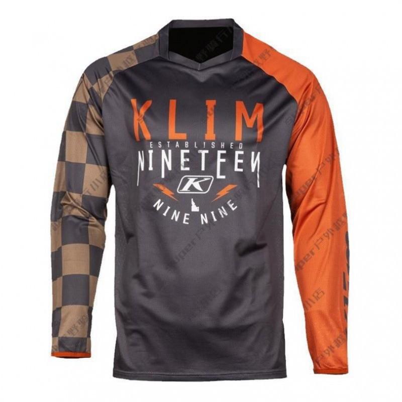 Новая кросс-кантри мотоциклетная одежда KLIM Speed Surrender, футболка с влагоотведением, мужская, женская, для горного велосипеда, с длинным рукавом, свободная