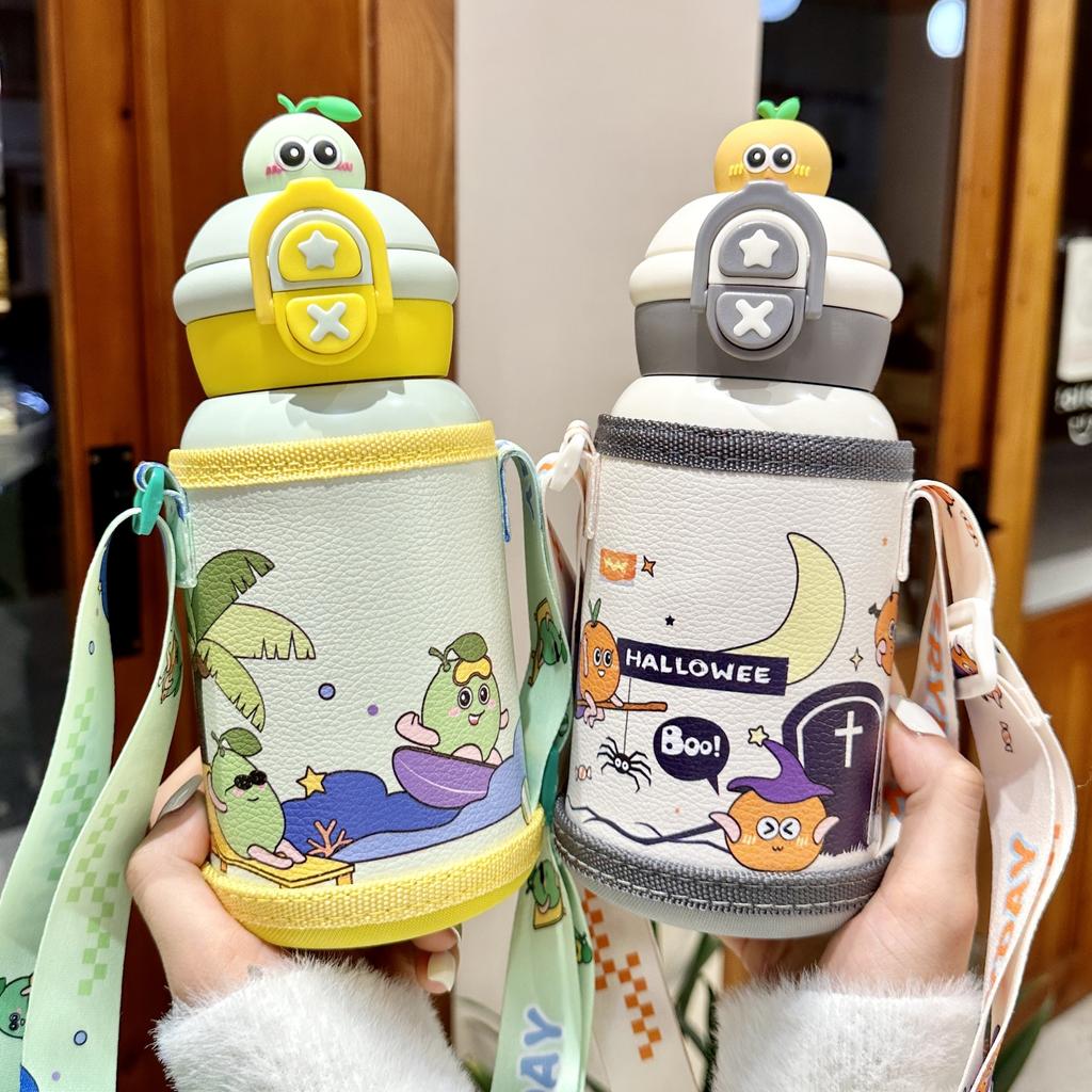 Детская термокружка, пищевая кружка для воды, для девочек и младенцев, для детского сада, школы, специальная бутылка для воды для детей начальной школы