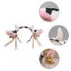 Great Milk Cow Ears Hair Clip Cartoon Role Playing for Head Loop Headgear Costume Party Hairpin Themed Parties Headdress