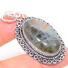 Labradorite Handmade 925 Sterling Silver Jewelry Pendant 2.13" B8L68