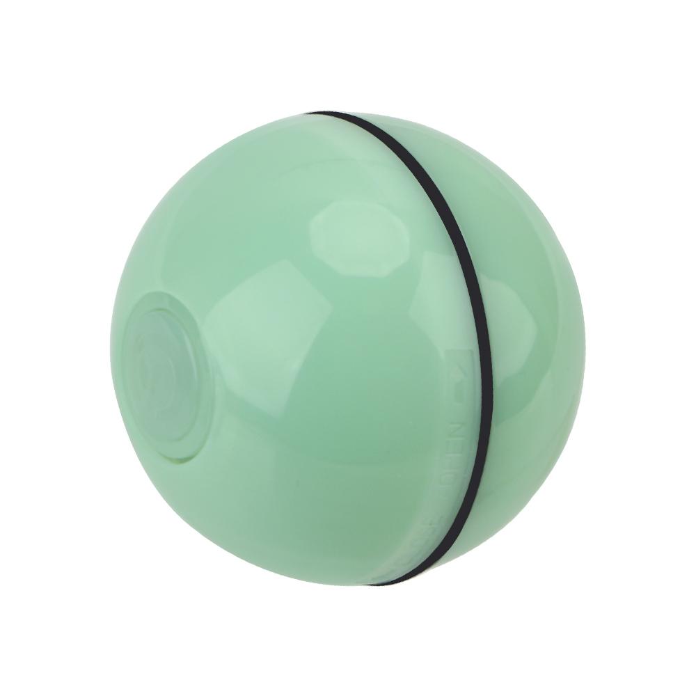 Автоматическая вращающаяся игрушка для кошек и собак, умный интерактивный катящийся шар со светодиодной вспышкой, USB-электрические игрушки для домашних животных, товары для животных, игрушки для кошек