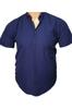 Men's Plus Size Plus Size Shirt Men's Classic Shirt Navy Blue