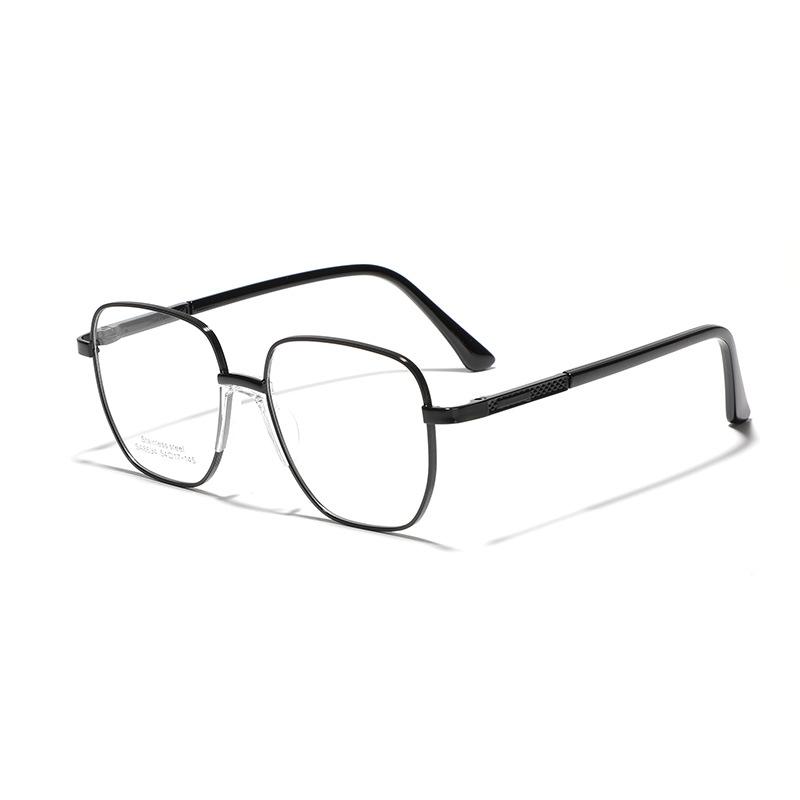 Очки Простая Большая Оправа Оправа для Миопии Обычное Зеркало Женский Повседневный Стиль Плоское Зеркало Мужской