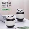 Panda Couple Ceramic Office Cup Office Personal Men And Women With Lid Cute Cartoon Tea Cup