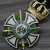 Prussian Knight Medal, Film and Television Props, Hohenzollern Medal, Double Sword Version Badge, Christmas Gift, Stocking Stuffers