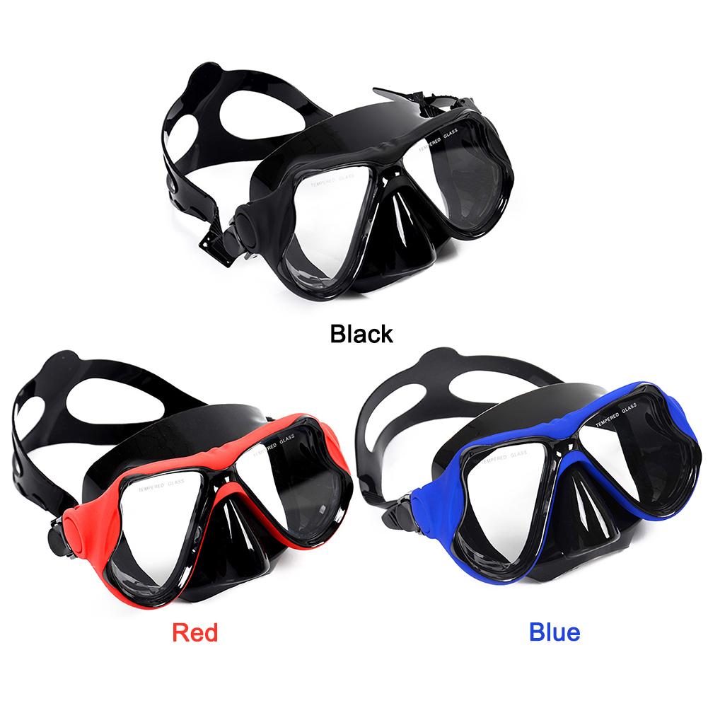 Professional Snorkeling Mask Panoramic Wide View Snorkels Diving Goggles Wear Resistant Freediving Mask for Free Swim