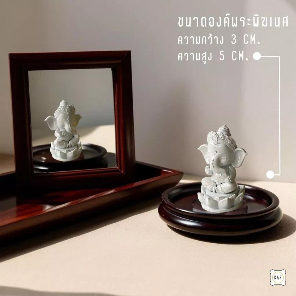 Ганеша Голова слона Индуизм Бог Статуя Мощный Амулет Удачи Талисманы Ювелирные изделия Винтаж Защита Здоровья Удача Богатство