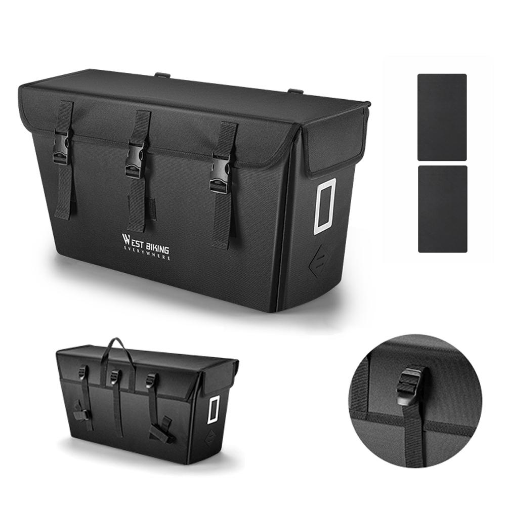 Electric Bike Rear Seats Bag Bicycle Riding Storage Bag Large Capacity Bicycle Rack Seats Bag Bike