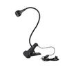 USB Rechargeable Clip-on Desktop LED Light Computer Reading Lamp with Button