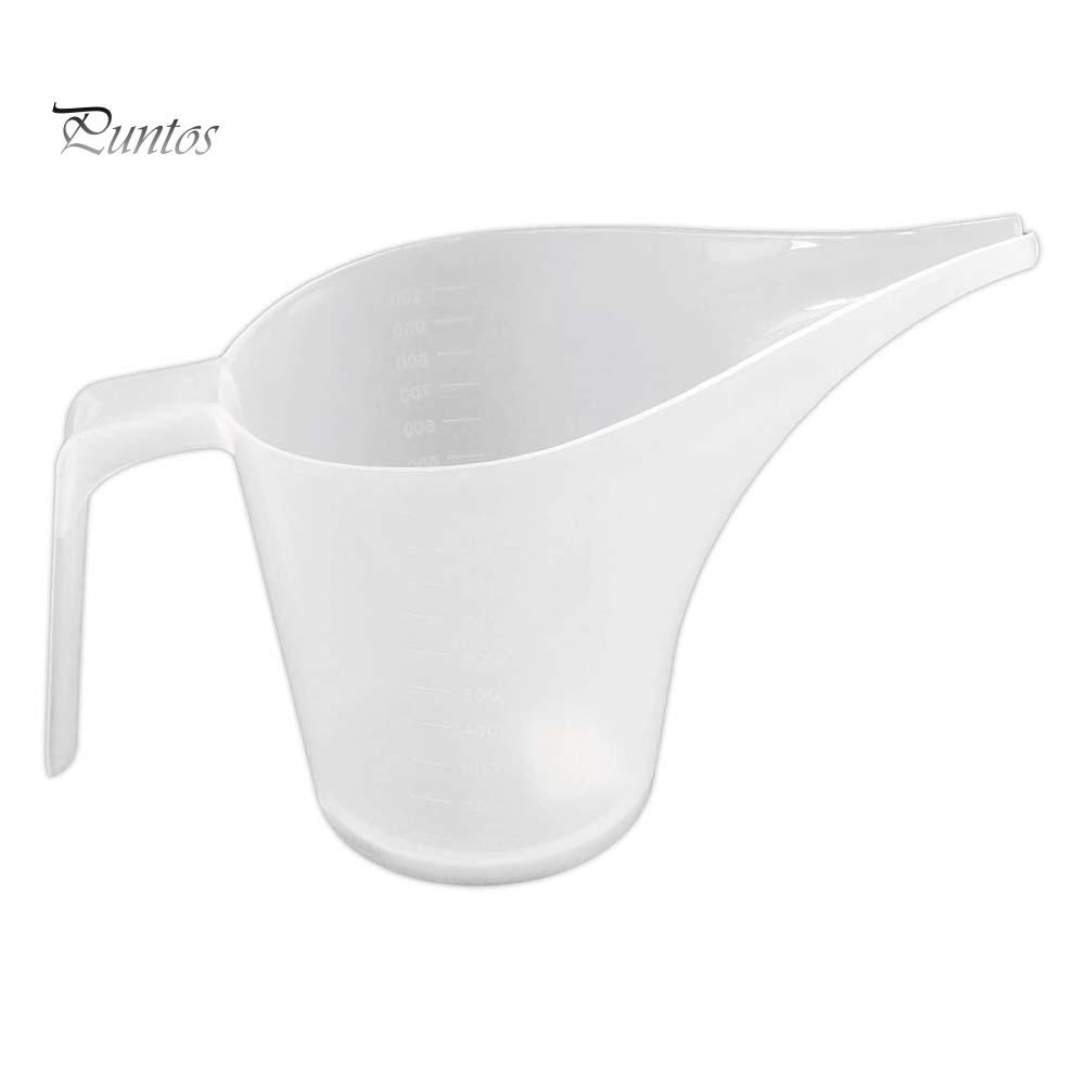 1000 мл пластиковая мерная чашка с воронкой и острым носиком для выпечки торта со шкалой