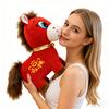 2026 Год Игрушки Счастливый для Маскота Лунной Лошади Плюшевая Лошадь Год Мягкая Набивная