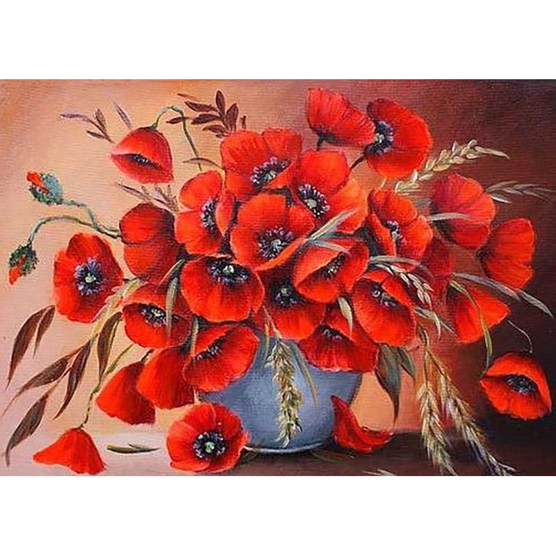 5D DIY Алмазная картина, полная круглая дрель, Алмазная вышивка, цветы малины, картина, Алмазная мозаика, кухонный декор, настенное искусство