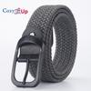 Men's Belt Casual Woven Elastic Belt Outdoor Sports Women's Belt Climbing Work Belt Jeans Suit Pants Men's And Women's Universal
