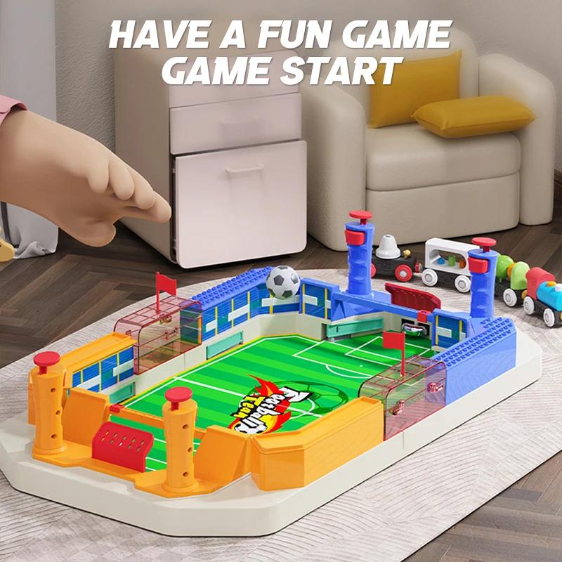 Non-Toxic Tabletop Soccer Board Games Educational Toy Outdoor Portable Multigame Newest Tabletop Desktop Football Toys For Children Kids Gifts