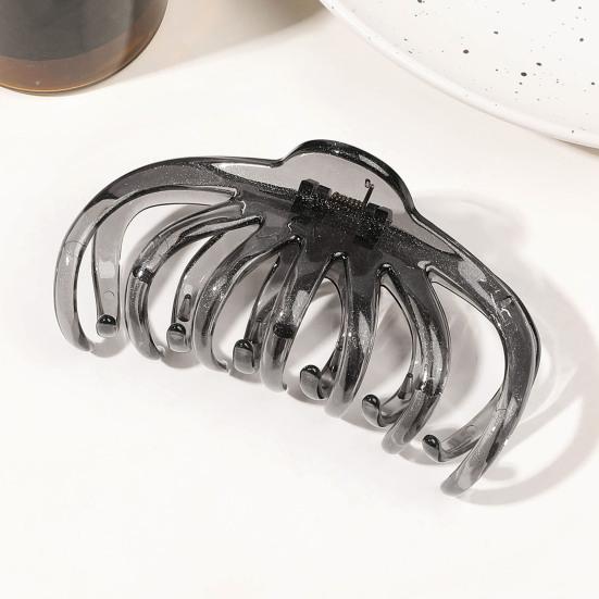 Женская заколка для волос с противоскользящими зубцами, сильным захватом, в виде акулы, большого размера, зажим для волос на затылок, аксессуары для волос