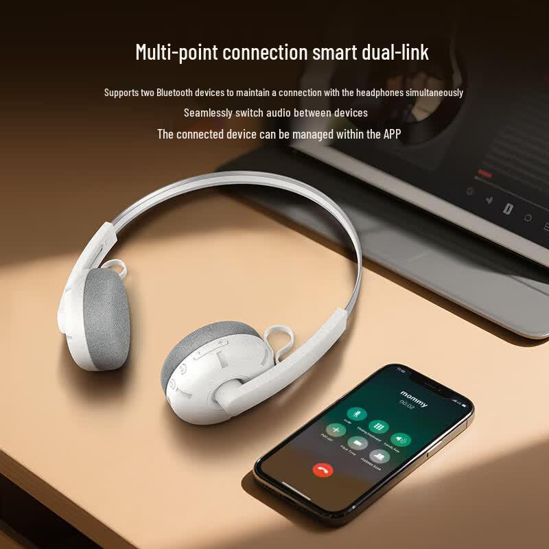 Philips TAH2000 Wireless Bluetooth Noise-Cancelling Headphones