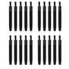 20Pcs Hearing Aid Cleaning Brush with Magnet Wax Loop Headphones Multifunction Cleaner Black