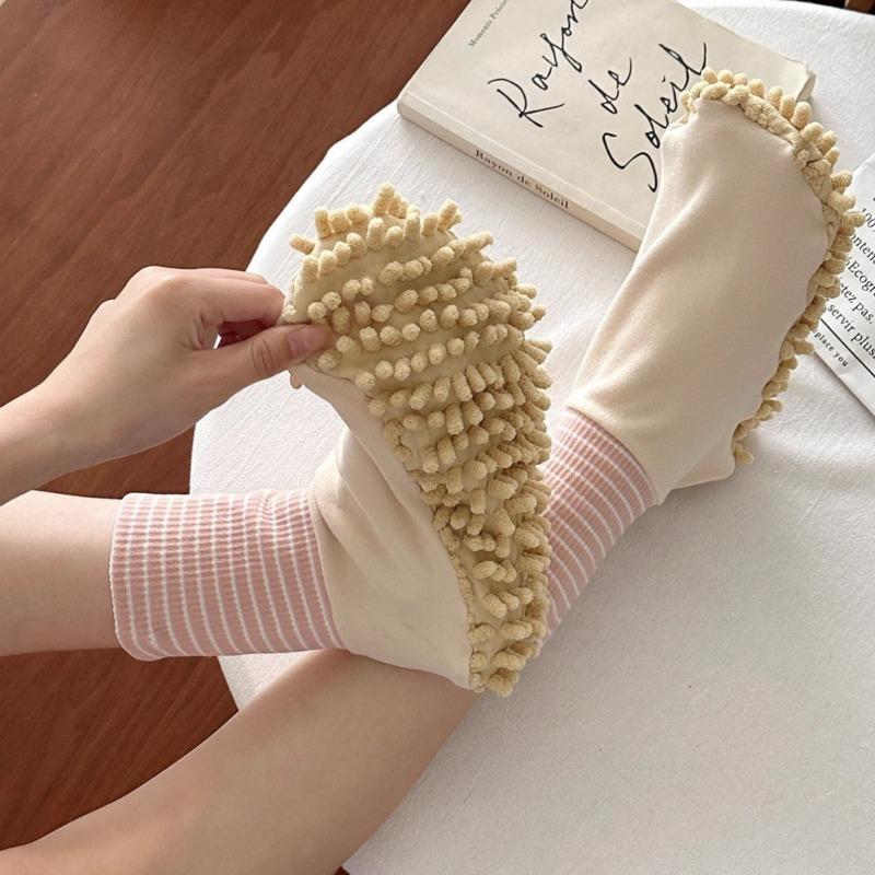 Lazy floor mopping socks Home cleaning absorbent floor socks 2025 new mopping artifact mop socks