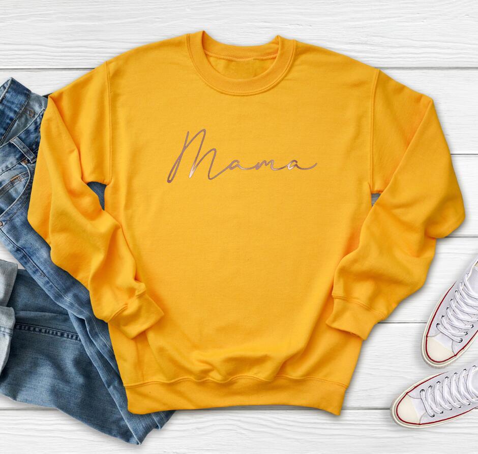 Толстовка для бабушки, подарок на день матери, женские толстовки с круглым вырезом и длинными рукавами, толстовки с графическим рисунком, повседневные пуловеры, топы