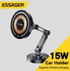 Essager 15W Magnetic Wireless Car Phone Holder Adjustable Charger Car For iPhone 15Pro Max Samsung Universal Phone Holder Stand