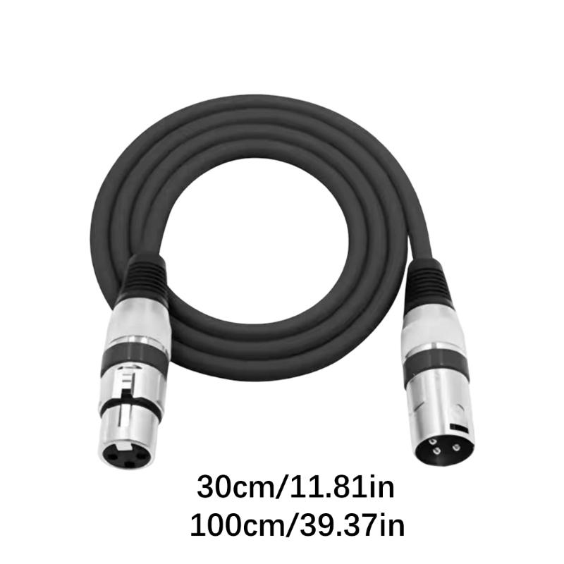 Качественный Микрофонный Кабель 3-жильный XLR Кабель XLR Папа на Маму Идеально Для Микшерных Пультов Усилителей И Музыкального Оборудования Провод