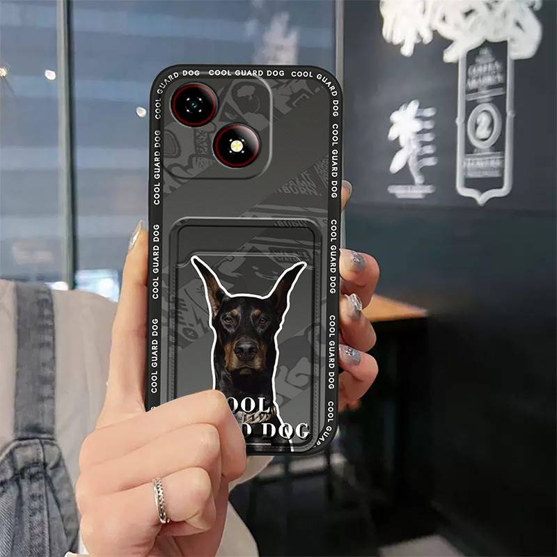 Пылезащитный чехол-накладка на весь корпус для ZTE Blade A35E Мягкий чехол Модный дизайн ТПУ Грязеотталкивающий Ударопрочный Симпатичный