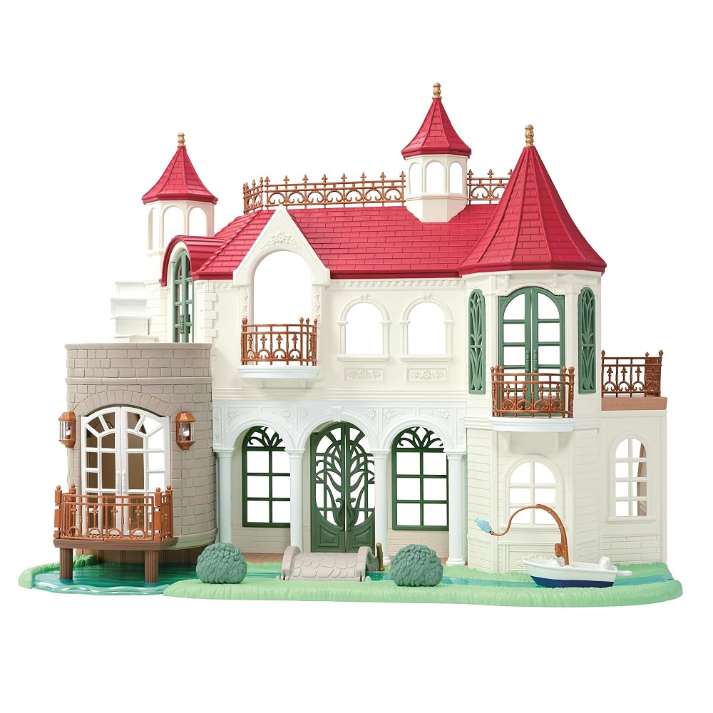 EPOCH Sylvanian Families Sparkling Waterside Red Roof House