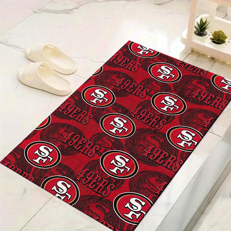 Ковер San Francisco 49ers для гостиной, спальни, дома, украшение дивана, детский игровой нескользящий коврик