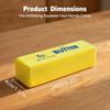 1pc Butter Stick Fidget Toys Squishy Elastic Cheese Stick Funny Decompression Stress Anxiety Relief Squeeze Prank Toy Relax