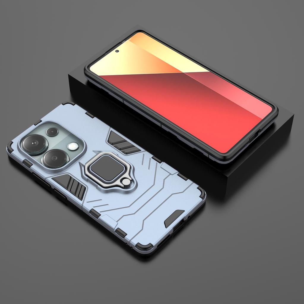 Для Xiaomi Redmi Note 13 Pro 4G чехол Armor противоударный чехол для Redmi Note13 Note 13Pro 4G магнитный держатель кольцо защитный чехол