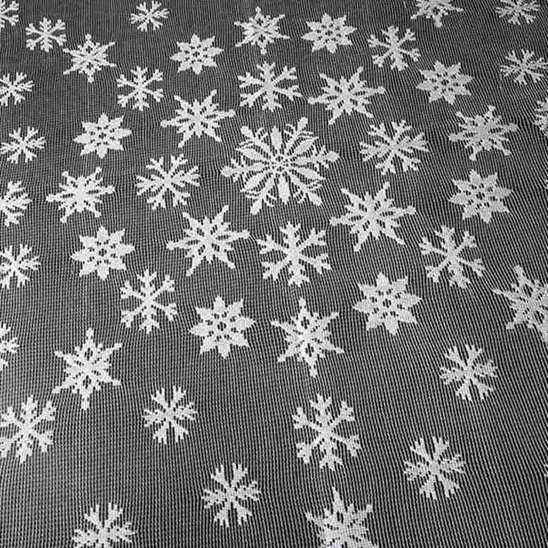 Christmas DIY Decoration Tablecloth Christmas Party House Snowflake Lace Tablecloth