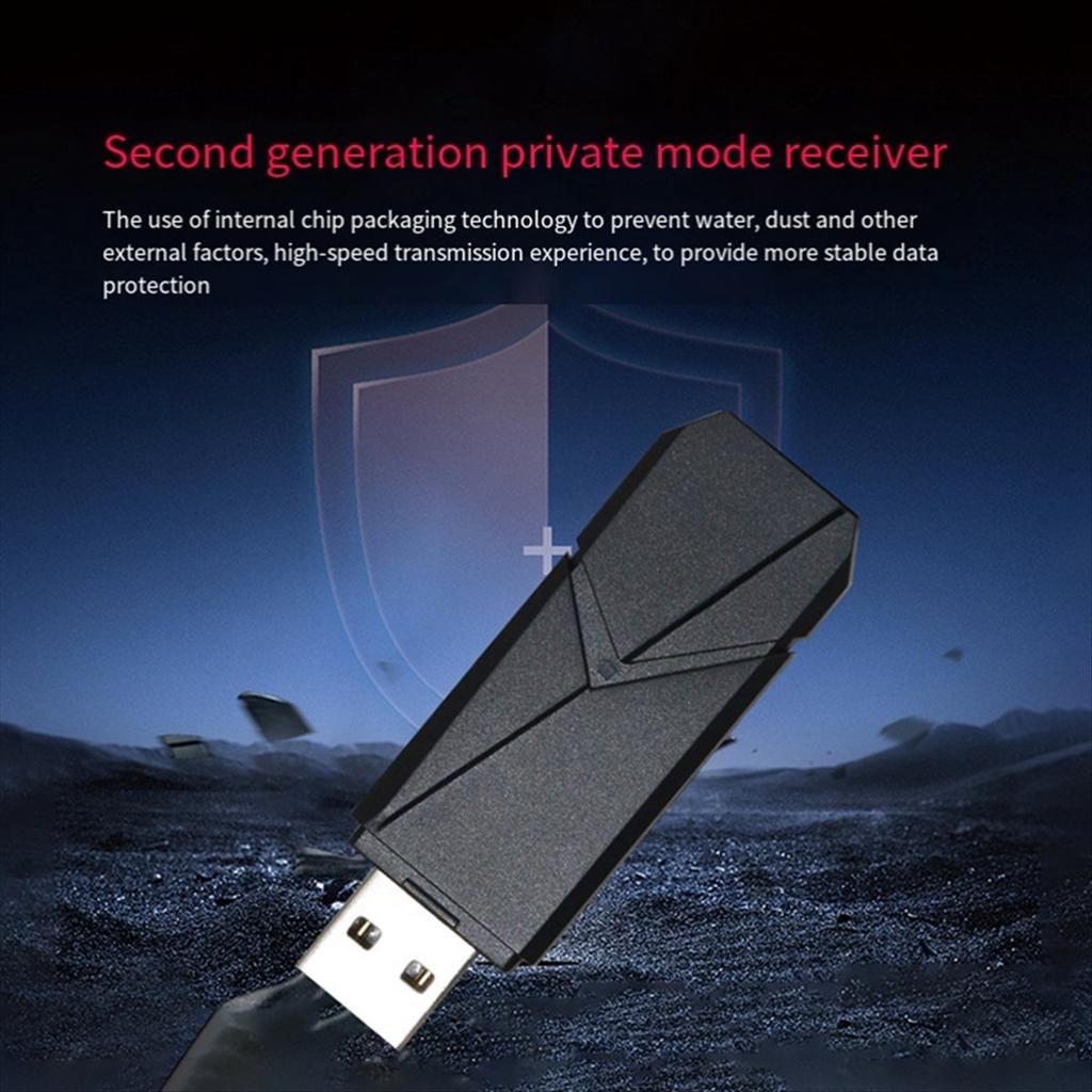 Новый USB Gen 2 приемник 2025 года для одного контроллера, беспроводной адаптер для ПК Windows7/8/10, ноутбука