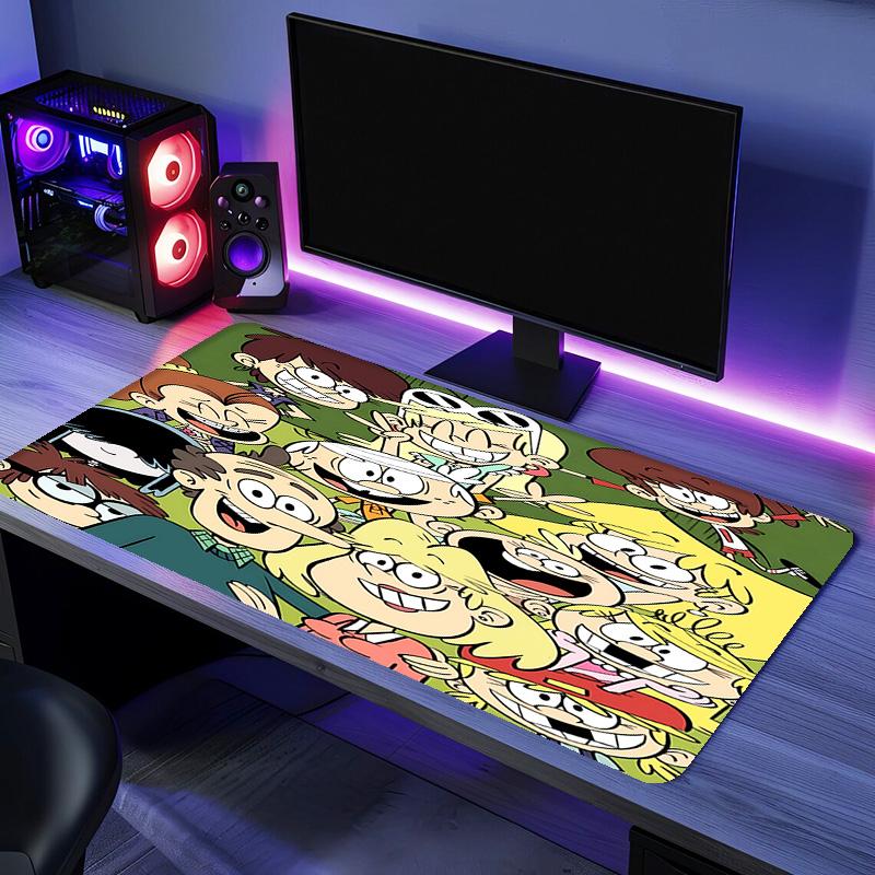The Loud House1 Mouse Pad - Non-Slip Rubber Base, Smooth Surface for Work,Gaming,Office,And Home Use, Desk Mouse Pad