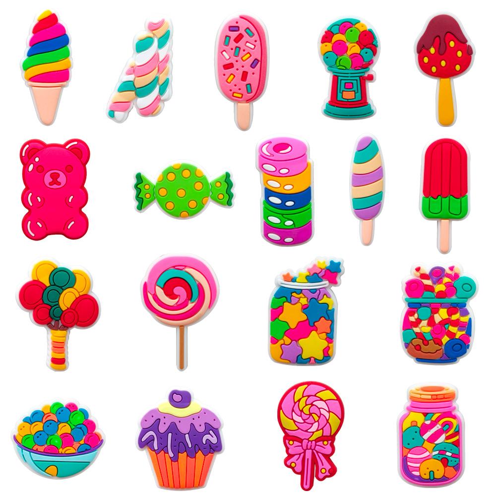 Shoe Charms for Clogs Soft PVC Removable Shoe Decoration DIY Personality Jibbitz Accessories