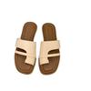 Cool Slippers Women's Shoes Summer Niche Flat-bottomed Retro Toe Wear 2024 New Summer Soft-soled Beach Sandals