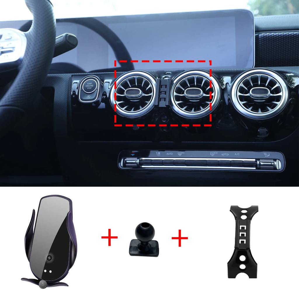 Car Mobile Phone Holder Accessories for Mercedes Benz A Class CLA A200 A180 W177 ~ GPS Bracket Navigation Stand Auto