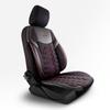 ЧЕХОЛ АВТОМОБИЛЬНОГО СИДЕНЬЯ СЕРИИ БЕРЛИН СПЕЦИАЛЬНАЯ ЖАККАРДОВАЯ ТКАНЬ Черный Красный Недеформированная ткань