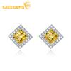 Classic Copper Alloy Zircon Earrings Ladies Jewelry Wedding Promise Party Gift