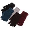 Accessories Winter Warm Thermal Wrist Warmer Plush Lining Mittens Full Fingered Gloves Wool Knitted