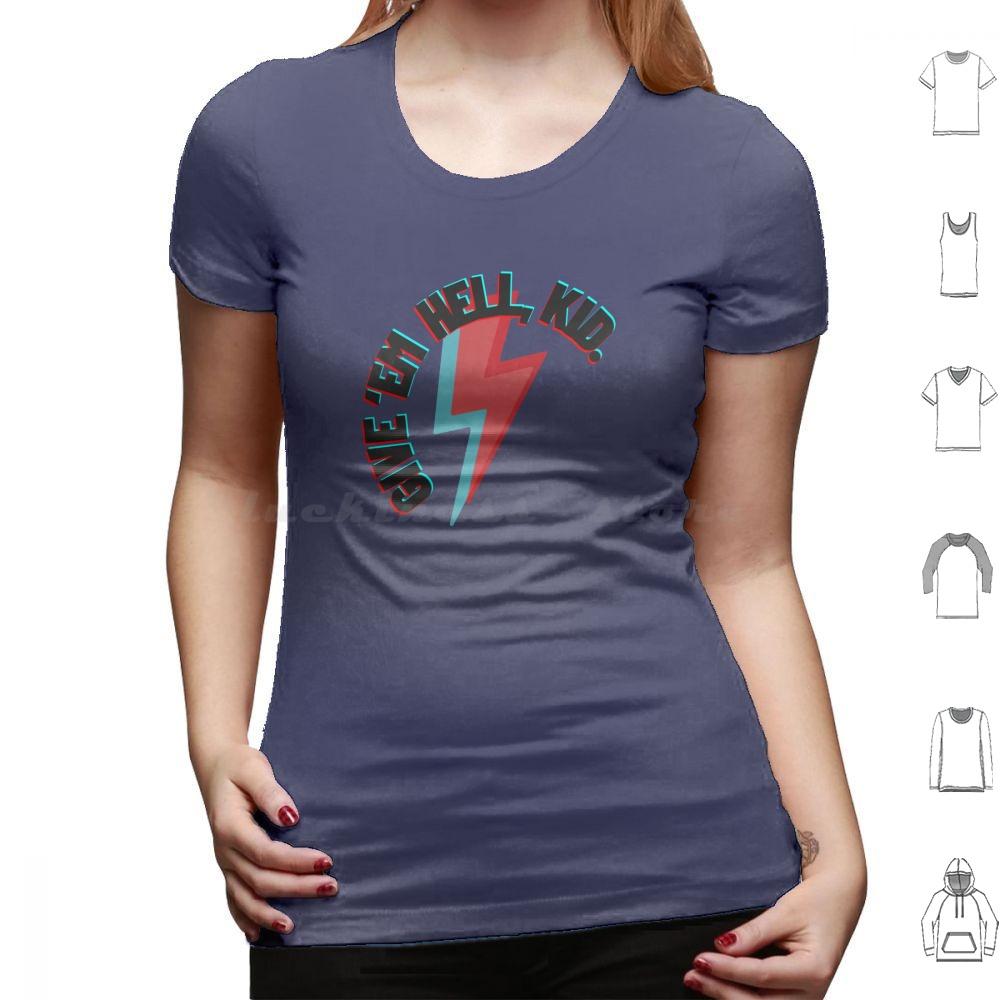 Give em Hell Kid T Shirt Cotton Men Women DIY Print Mcr Gerard Way Mikey Way Ray Toro Frank Iero Three Cheers Three Cheers