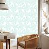 Tropical leaves wallpaper in green for living room and bedroom 50x1000