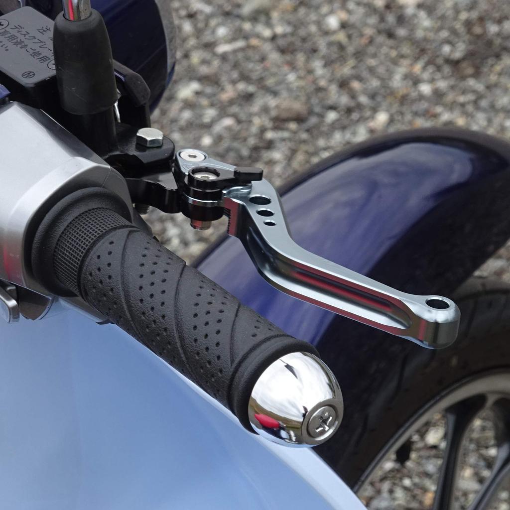 C8 Gray 125cc CUB Brake Compatible with Super Cub Hunter and Dax 125 (Blue) Lever, 6-Position Adjustment, 125, CT125, Cub,