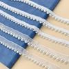 Handmade Unilateral Size Specification Pearl Webbing Lace Diy Ethnic Style Hanfu Decorative Accessories With Accessories