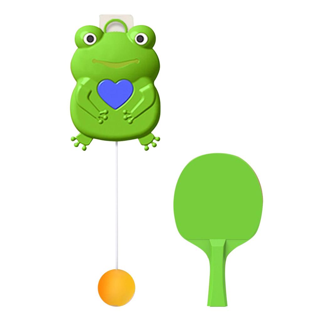 Hanging Table Tennis Trainer Parent Child Interaction Toy Ping Pong Trainer with Racket Ball for Sports Exercise Boys Adults