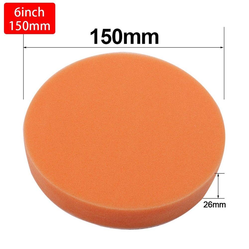 1Pcs Sponge Buffing Foam Sponge Polishing Pad Power Tools Accessories Polisher Drill Wheel Adapter Car Polishing Disc 3-7inch